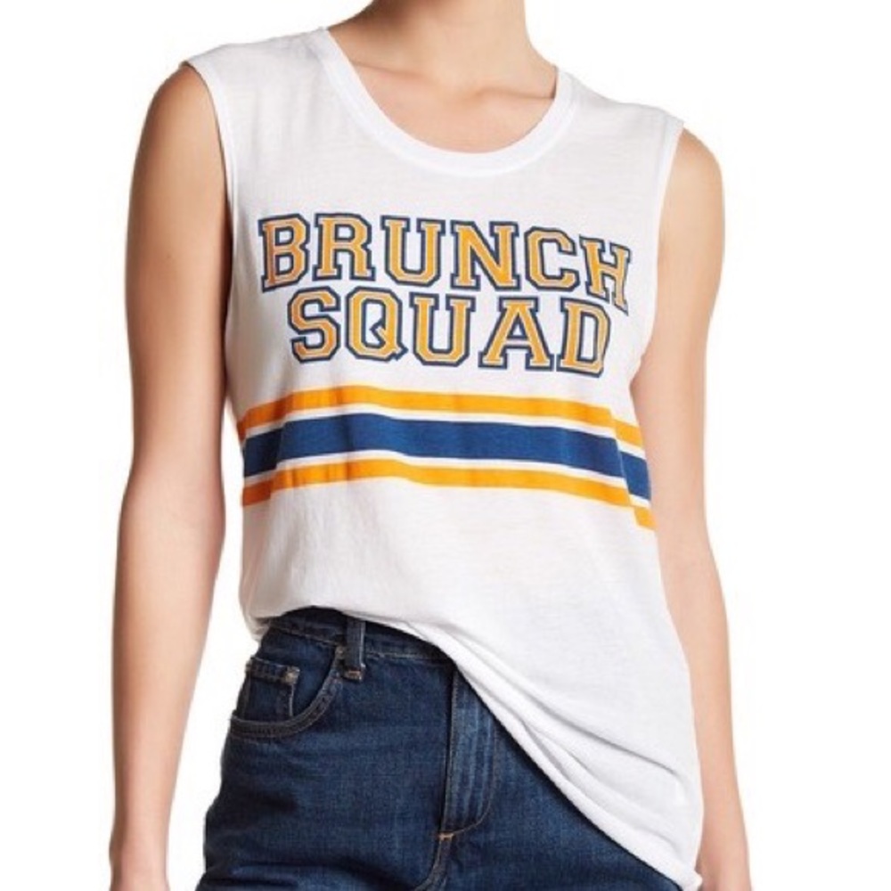 Chaser Graphic Brunch Squad Muscle Tee